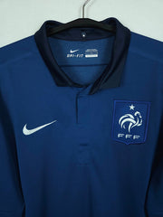 2011-12 France Home Shirt Ribery #7 - detailed view