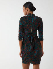 High Neck Tulip Dress