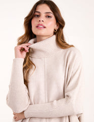 Roll Neck Pocket Jumper
