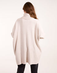Roll Neck Pocket Jumper