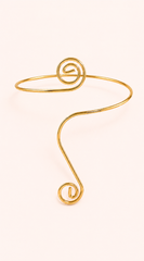 Forever Chic Arm Cuff Bracelet - Gold