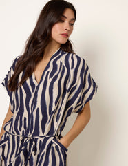 Zebra Print Dress
