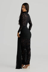 Clara Bodysuit - Black Lace