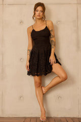 Last Moment Mini Dress - Black