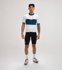 White/Cobalt