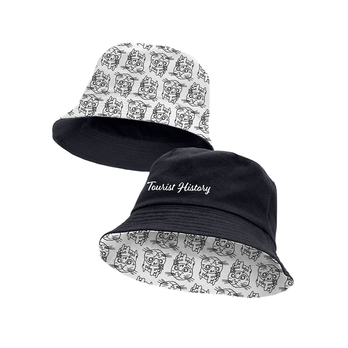 TDCC TH REVERSIBLE BUCKET HAT - (B&W)