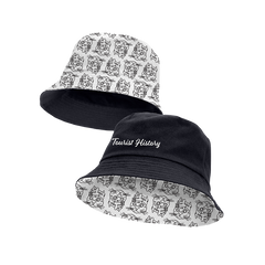 TDCC TH REVERSIBLE BUCKET HAT - (B&W)