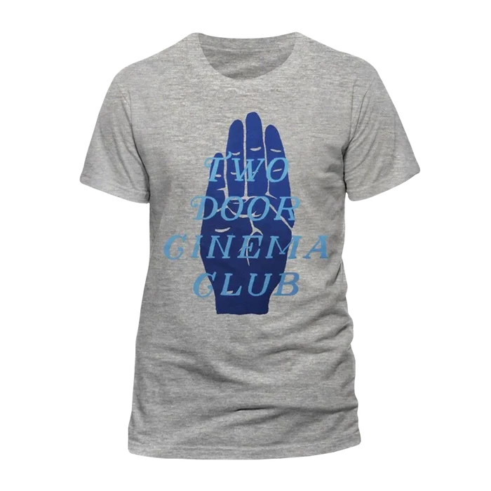 Two Door Cinema Club - Hand Logo Sport Grey T-Shirt