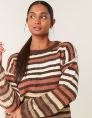 Colourful Jumper With Stripes