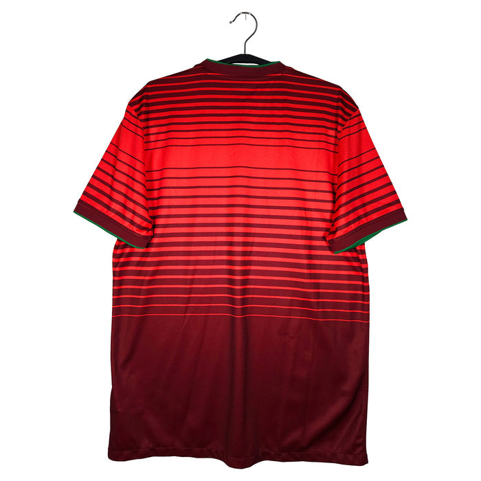 2014-15 Portugal Home Shirt - back view