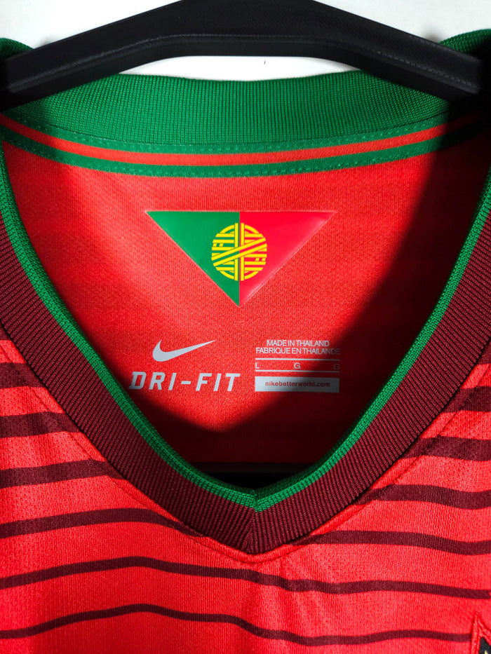 2014-15 Portugal Home Shirt - detailed view