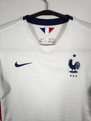 2015 France Away Shirt (Pro) - detailed view