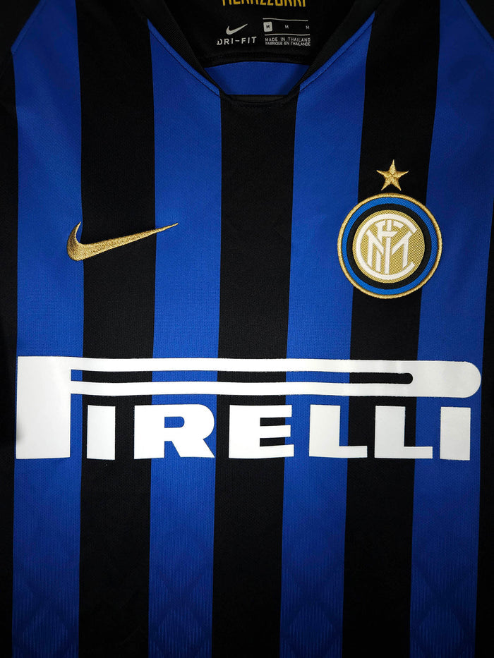 2018-19 Inter Milan Home Shirt - detailed view