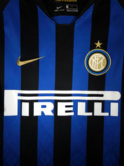 2018-19 Inter Milan Home Shirt - detailed view