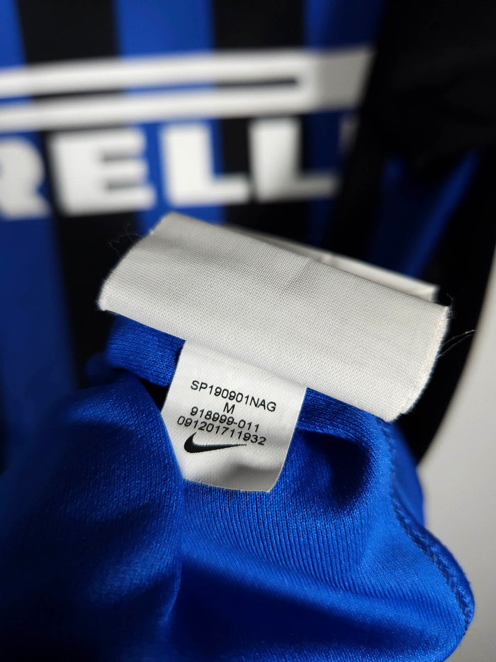 2018-19 Inter Milan Home Shirt - detailed view