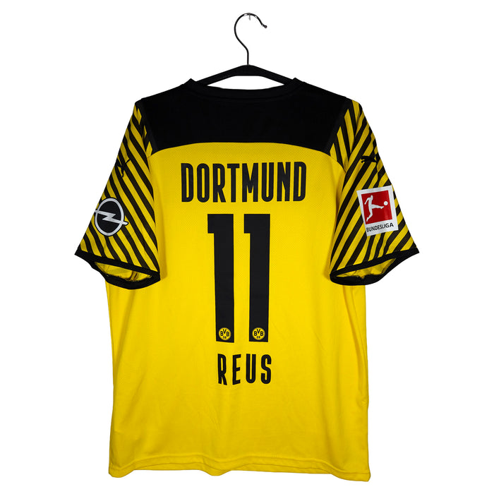 2021-22 Borussia Dortmund Home Shirt Reus #11 - back view