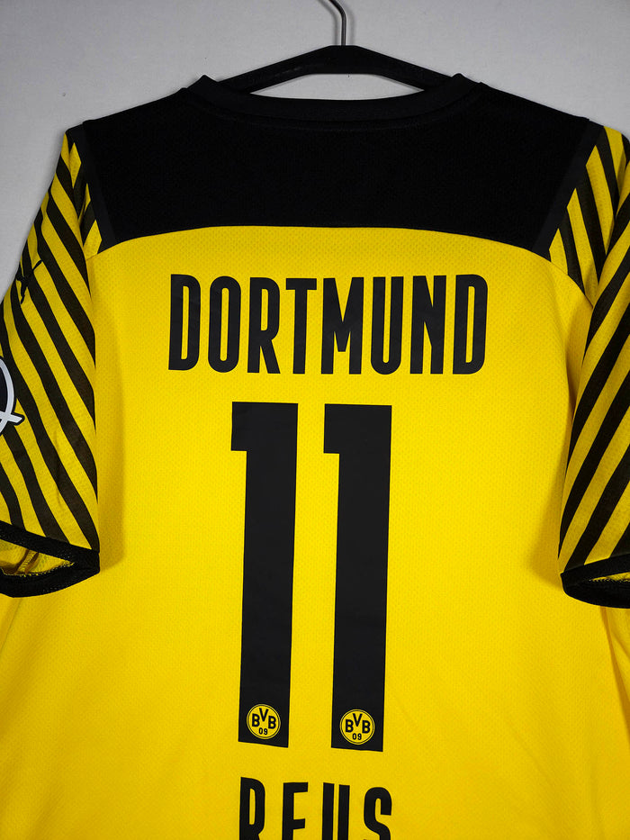 2021-22 Borussia Dortmund Home Shirt Reus #11 - detailed view
