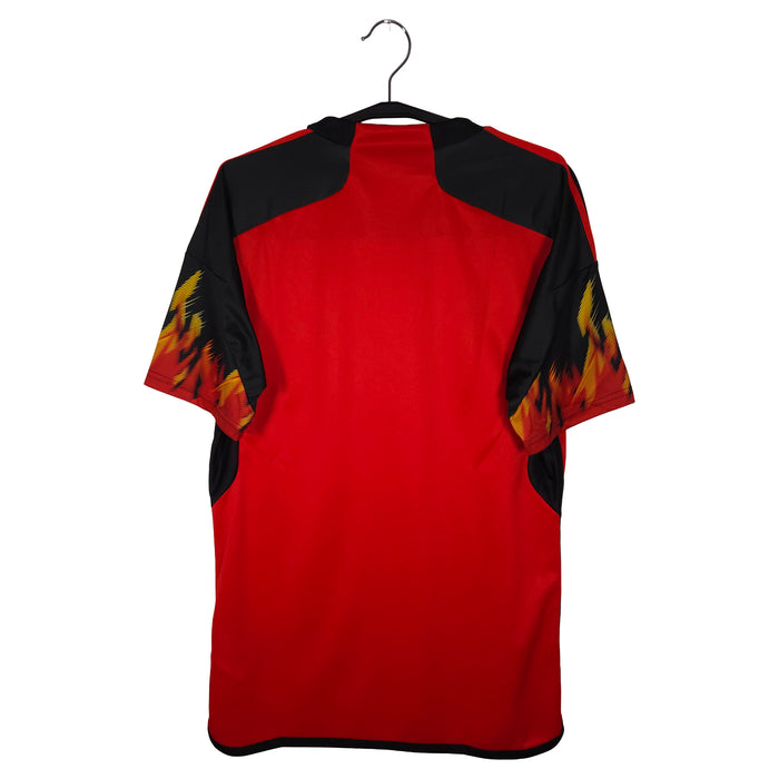 2022-23 Belgium Home Shirt - back view