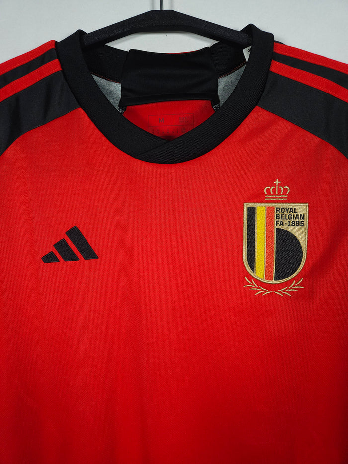 2022-23 Belgium Home Shirt - detailed view