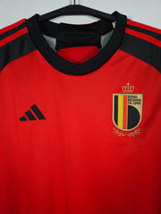 2022-23 Belgium Home Shirt - detailed view