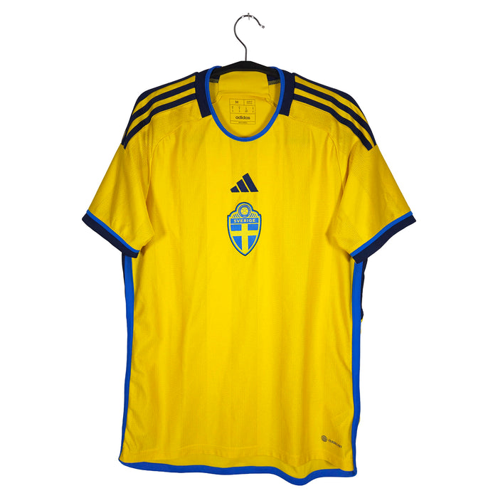 2022-23 Sweden Home Shirt - front view