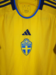 2022-23 Sweden Home Shirt - detailed view
