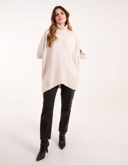 Roll Neck Pocket Jumper