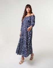 Bardot Coconut Button Maxi Dress