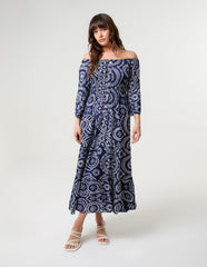 Bardot Coconut Button Maxi Dress