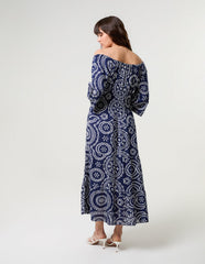 Bardot Coconut Button Maxi Dress