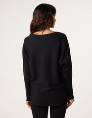 Jumper With Shoulder Embellishment