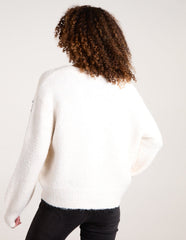 Flower Embroidery Cardigan