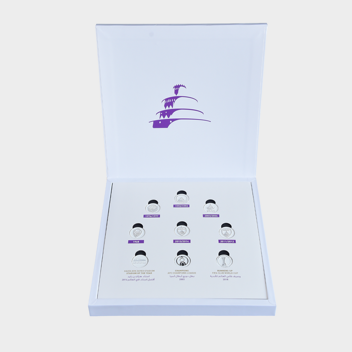 al ain club golden history pin box
