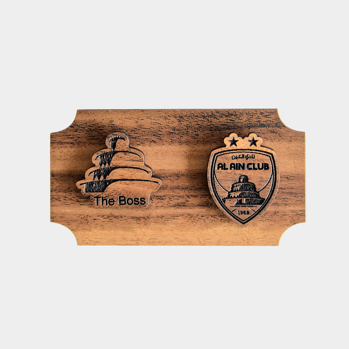 al ain club wooden pin set