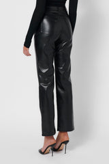 Brooke Leather Pants - Black