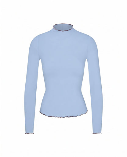 Rays LS Top *Long *Wavy - Blue Skies / Jam