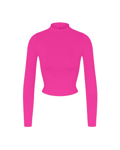 Rays Long Sleeve Top - Hot