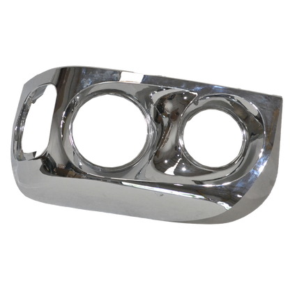 HEADLAMP CHROME FRAME LEFT