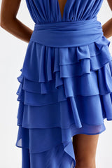 Kalani Dress - Pacific Blue