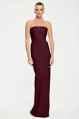 Monroe Gown - Wine