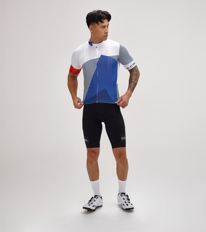 White/Blue