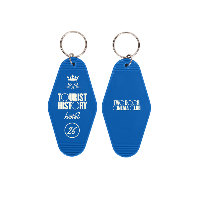 TDCC MOTEL KEYRING - (BLUE)