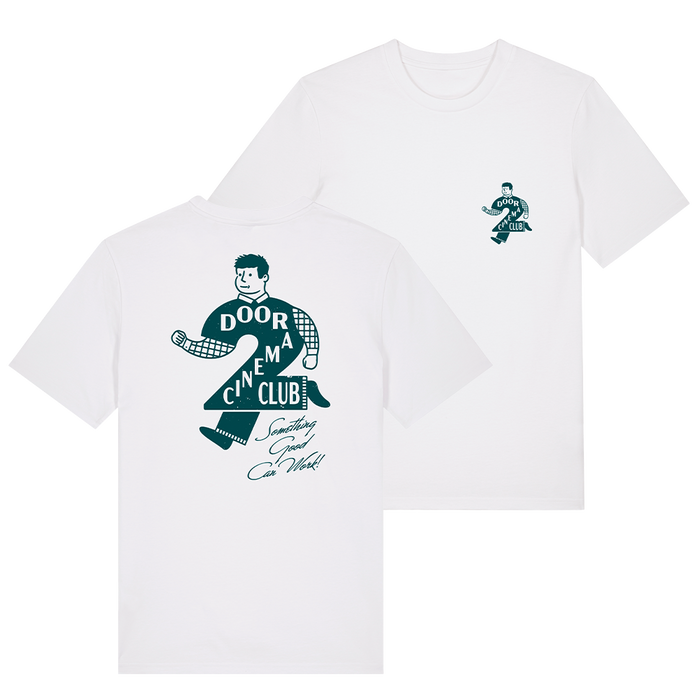 TDCC RUNNING MAN TEE - (WHITE)