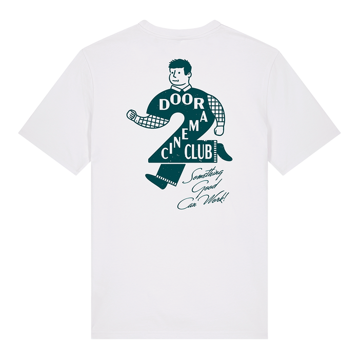 TDCC RUNNING MAN TEE - (WHITE)