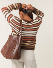 Colourful Jumper With Stripes